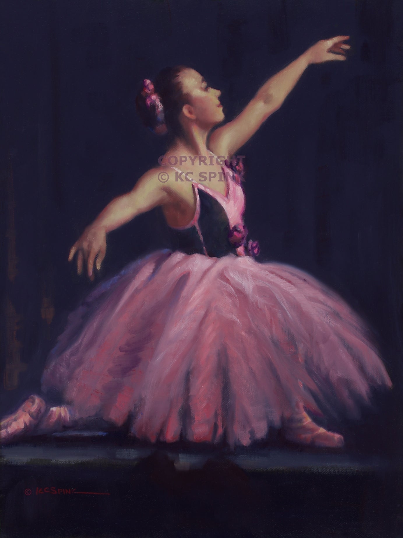 On Stage Ballerina Performance
